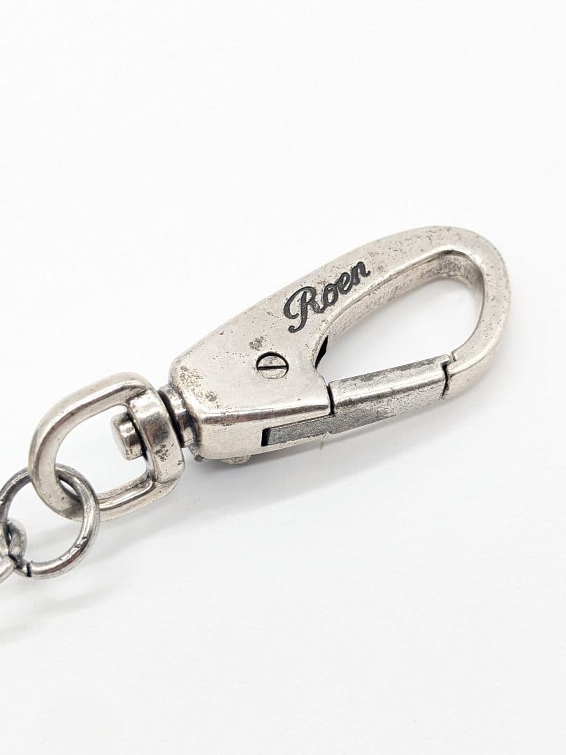 ROEN スカル ウォレットチェーン ロエン 髑髏 シルバー