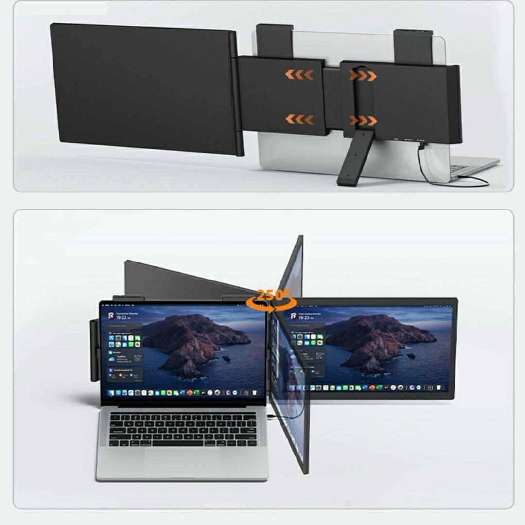 デュアルモニター デュアルディスプレイ 14インチ