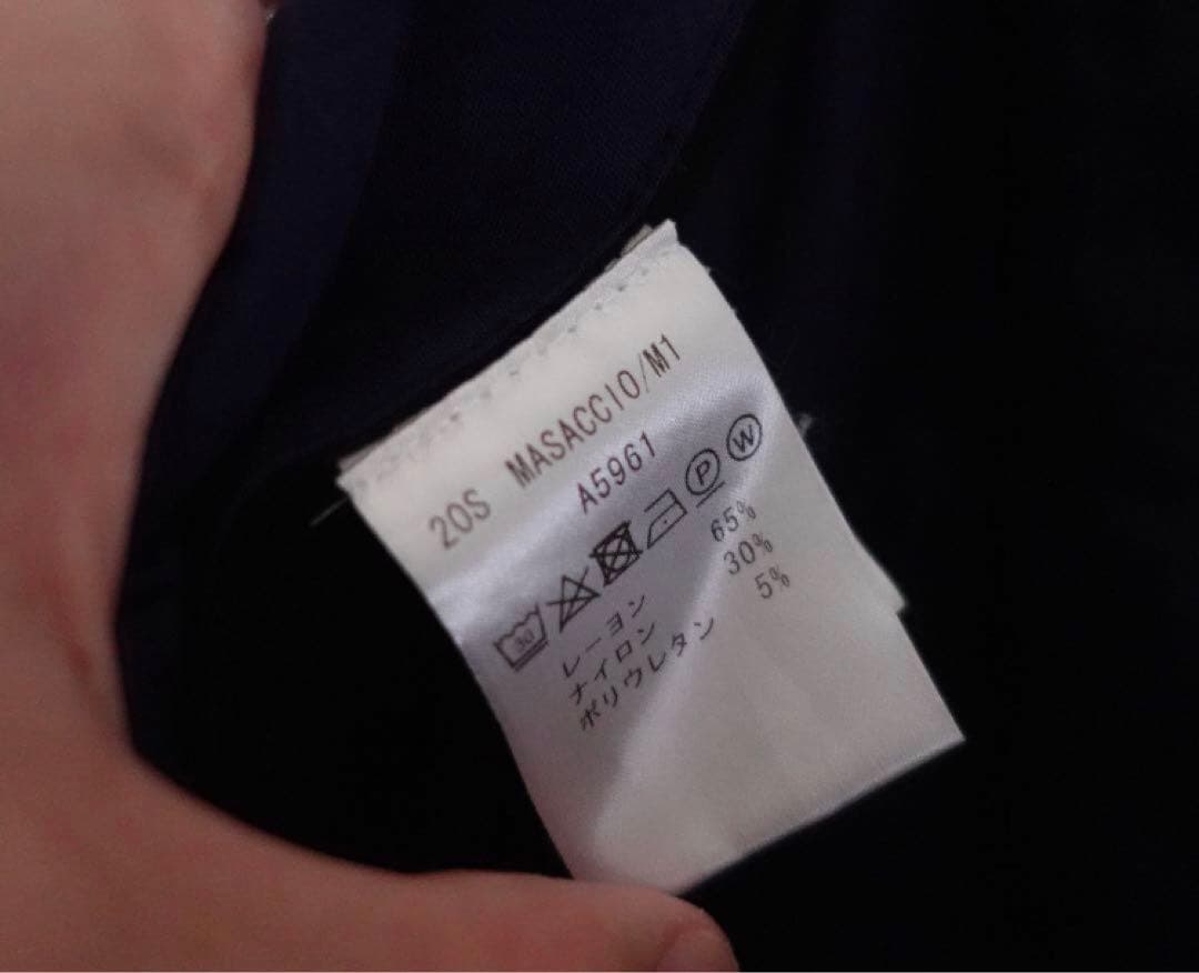 Giabs Archivio Masaccio ジャージースラックス　ブラック