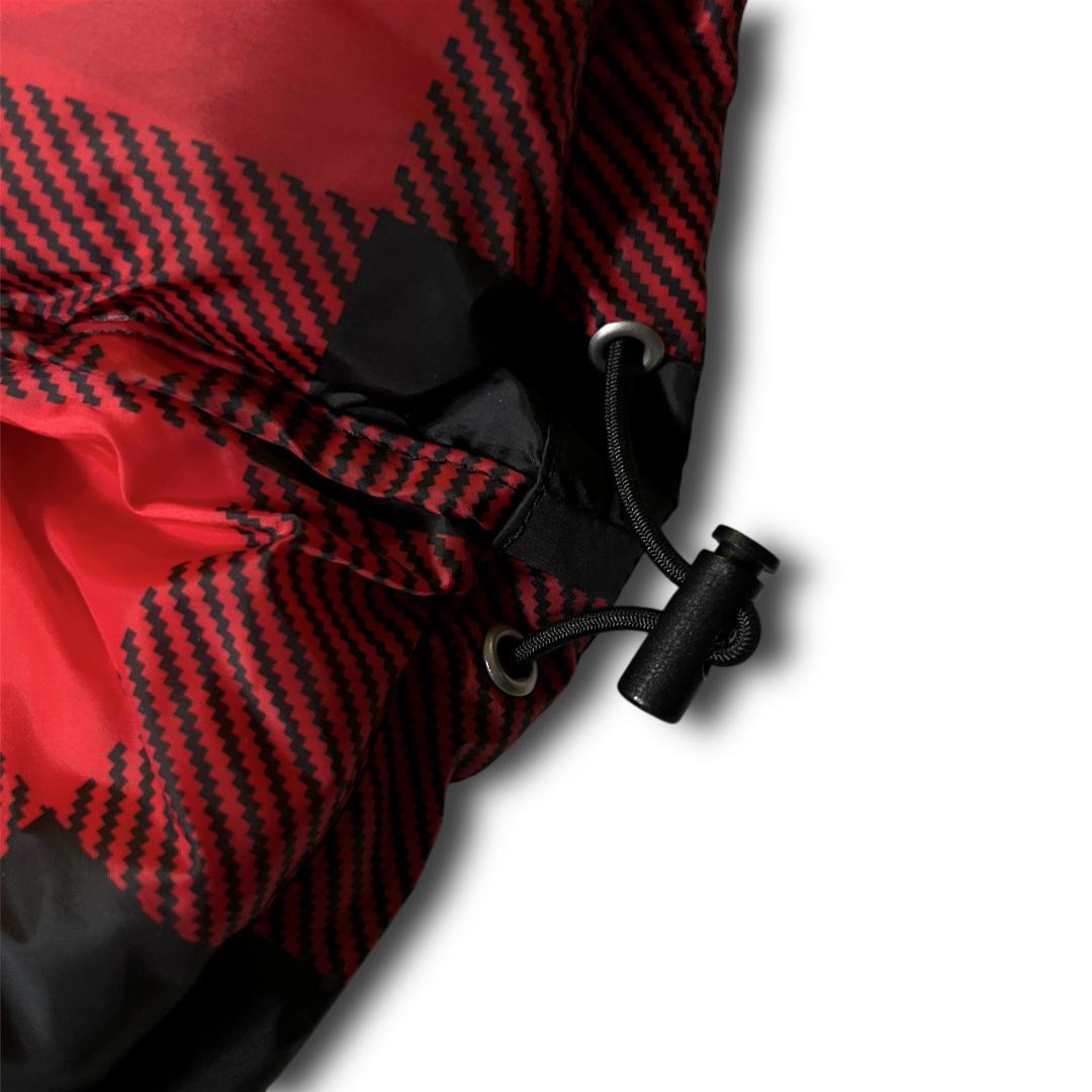 L 定8.8万 TMT ティーエムティー ダウンジャケット ブルゾン チェック柄