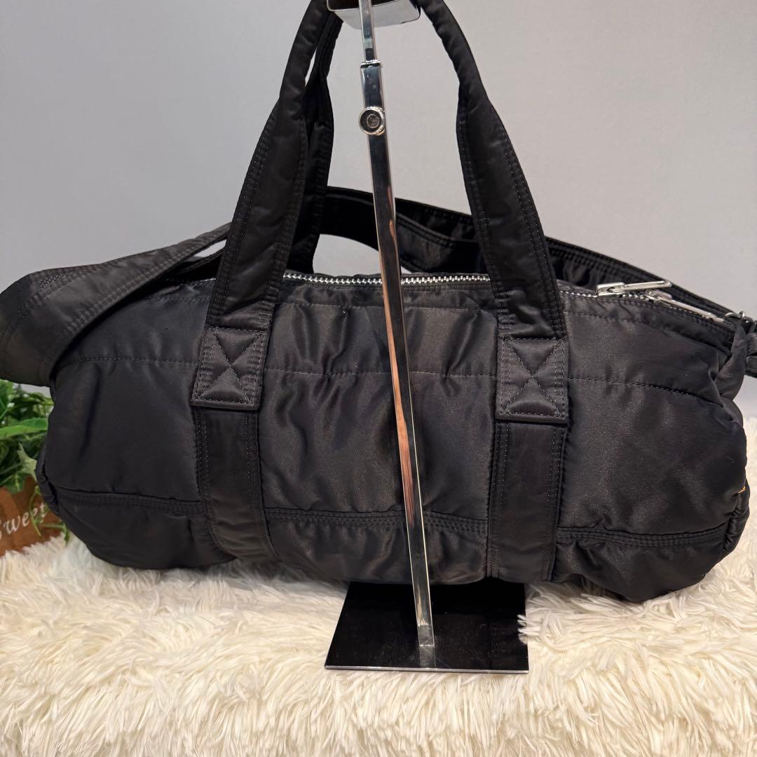【美品】PORTER タンカー2WAY ボストンバッグ　ドラム