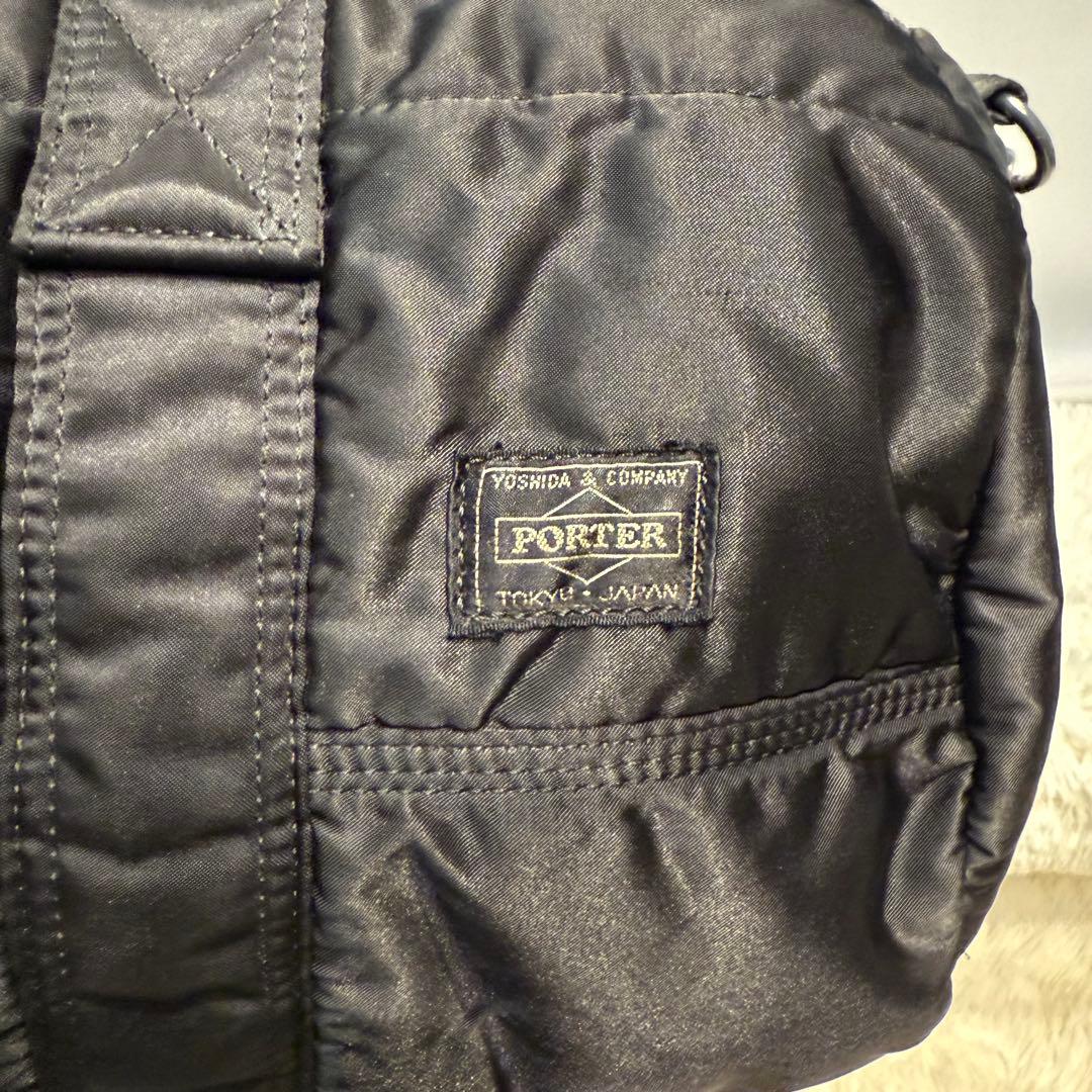 【美品】PORTER タンカー2WAY ボストンバッグ　ドラム
