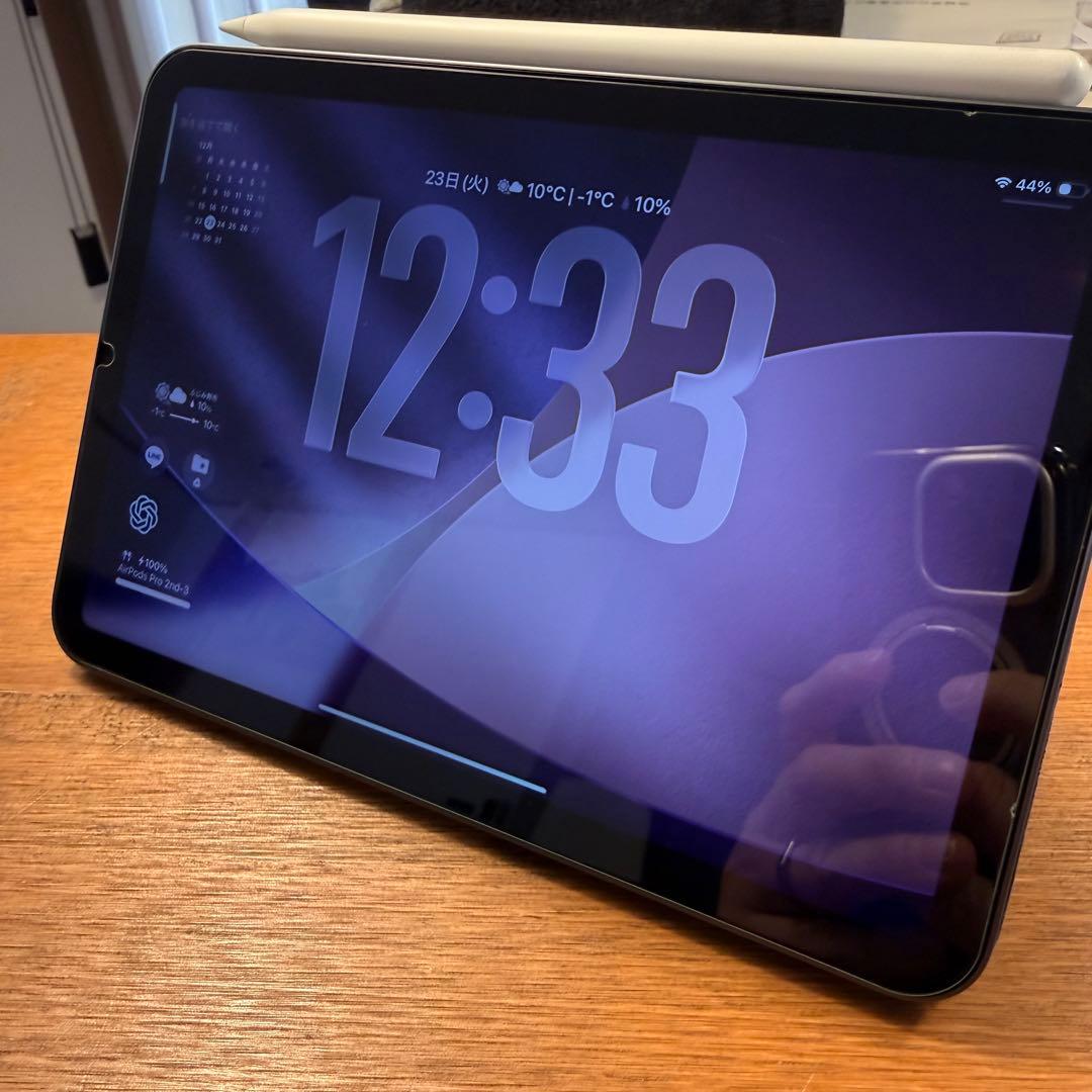 Apple iPad mini (第6世代) 64GB Wi-Fiスペースグレー