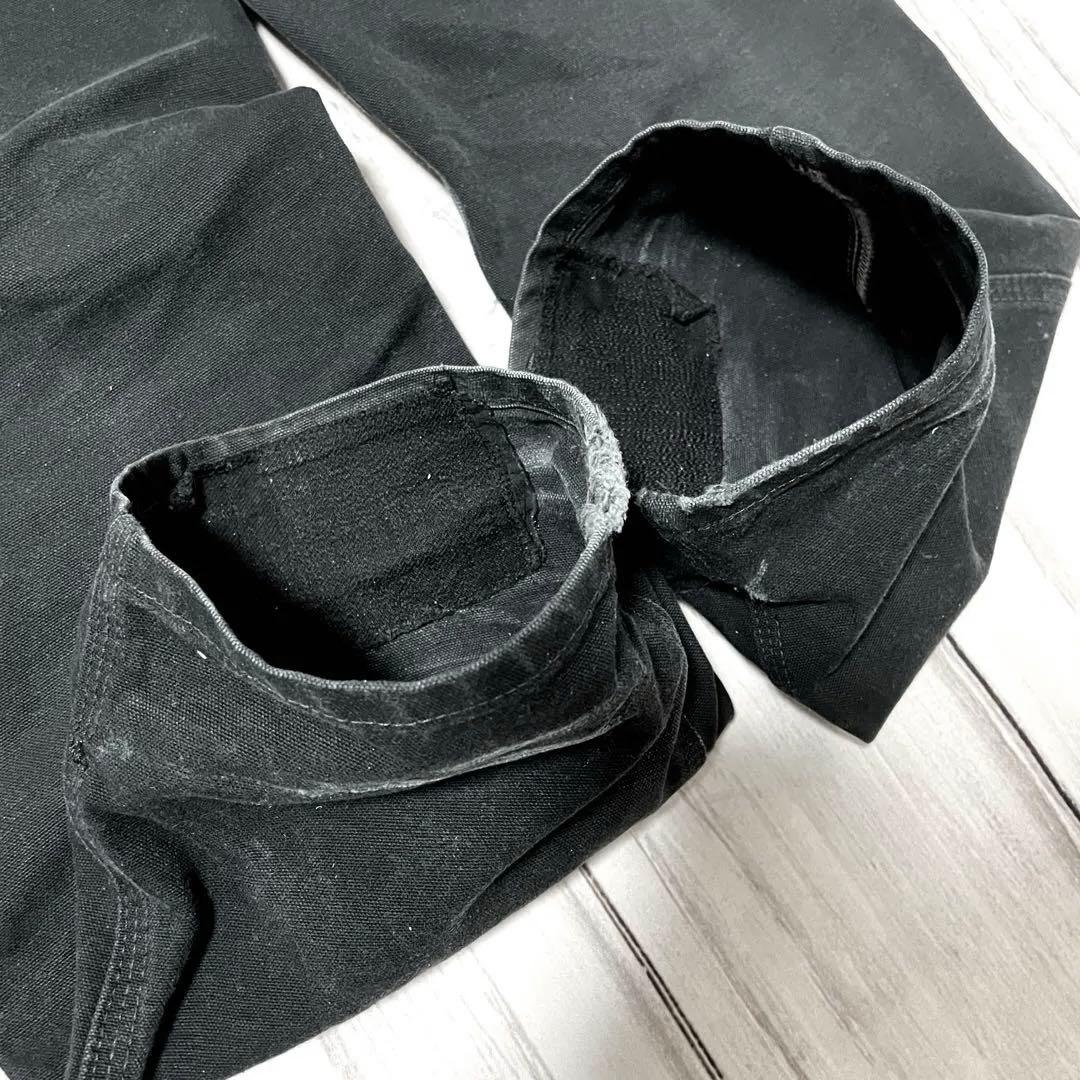 USA製 90s Carharttカーハートダブルニー 鬼フェードw30 l30