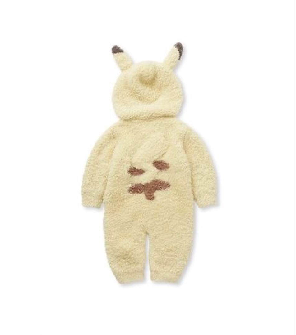 【新品未使用】ジェラートピケ×ポケモンスリープ ピカチュウロンパース 80-90