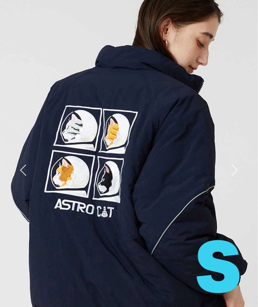 グラニフ　アストロキャット　リバーシブルパデットジャケット　Ｓサイズ