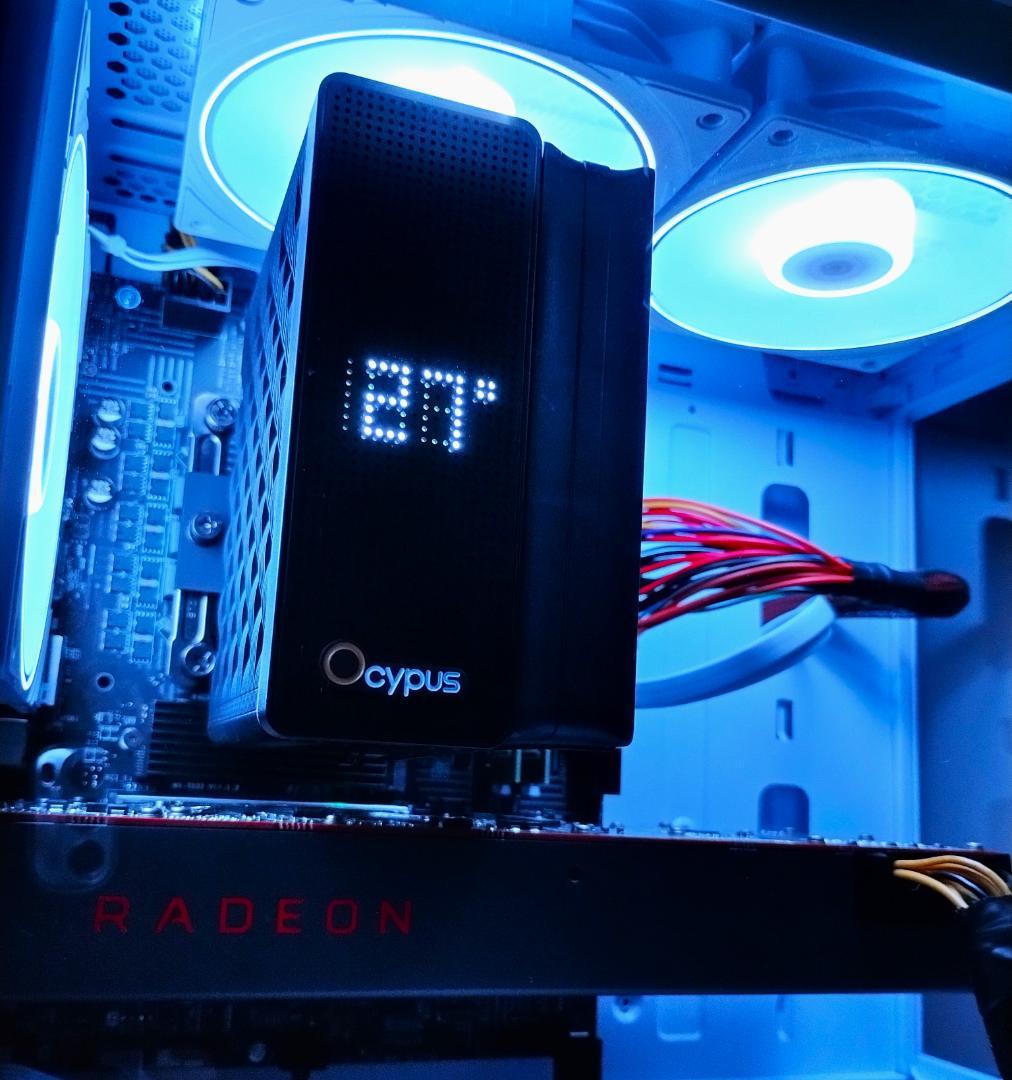 ゲーミングPC/Core i5 10400F/RX5700/新品SSD512GB