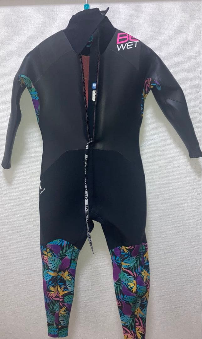 BEWET⭐️XL相当手足短めセミドライ5/3㎜ウェットスーツ