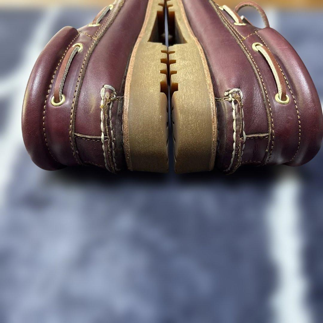 靴 TIMBERLAND HS 3 EYE LUG 50009 BURGUNDY