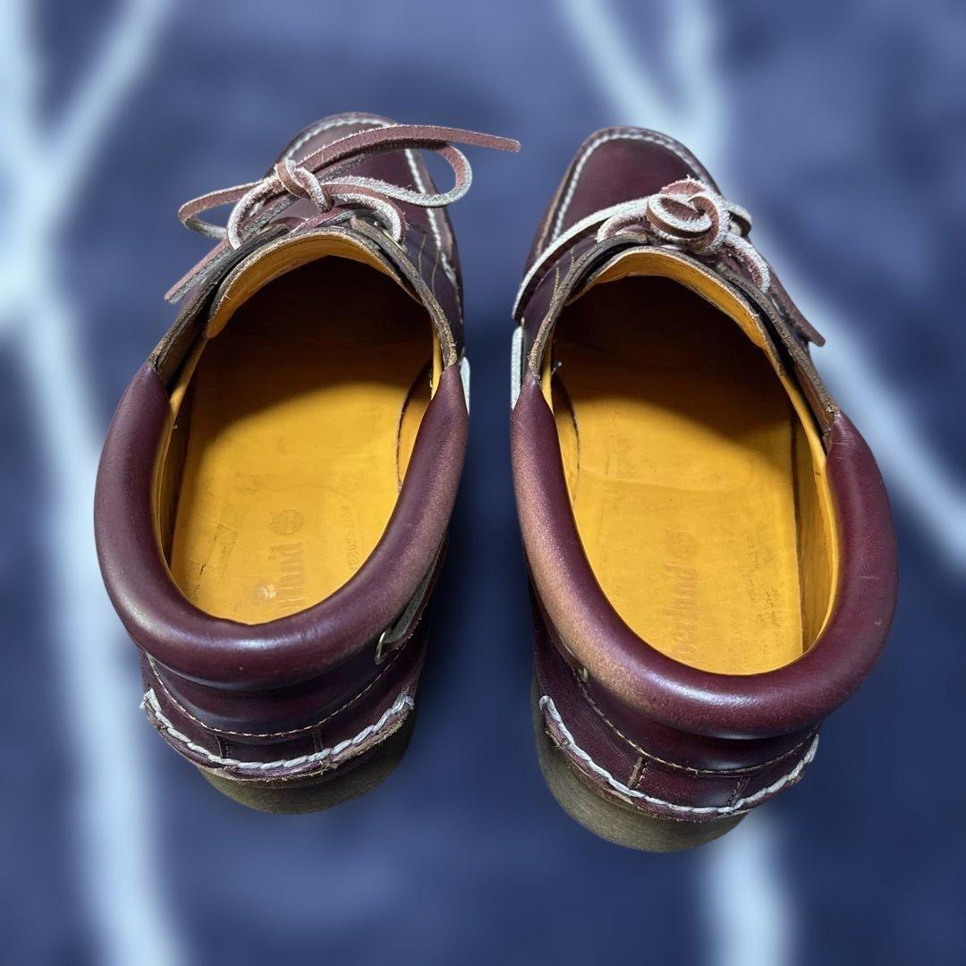 靴 TIMBERLAND HS 3 EYE LUG 50009 BURGUNDY