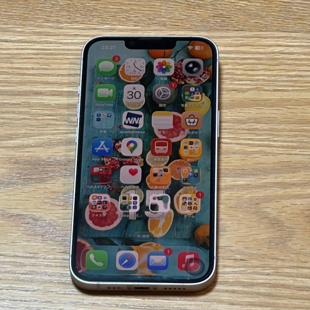 【美品】iPhone14 256GB パープル SIMフリー