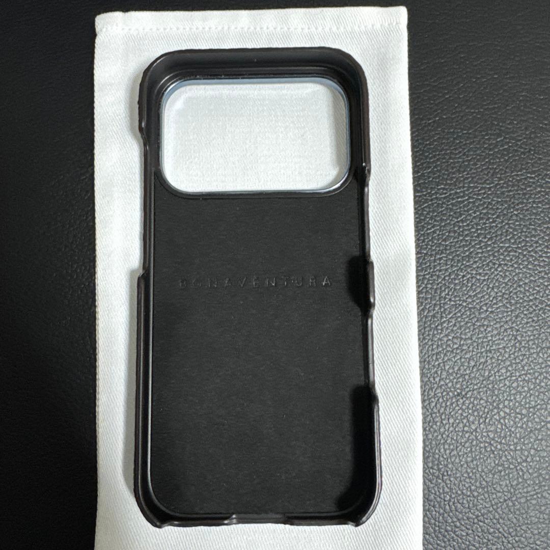 BONAVENTURA iPhone17Proケース　チャコールグレー