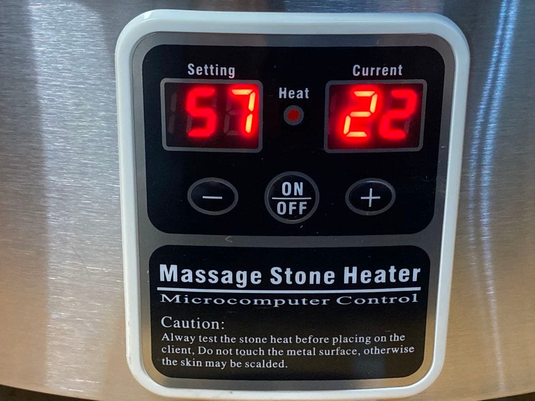 ホットストーンヒーター ストーンウォーマー 6L セット