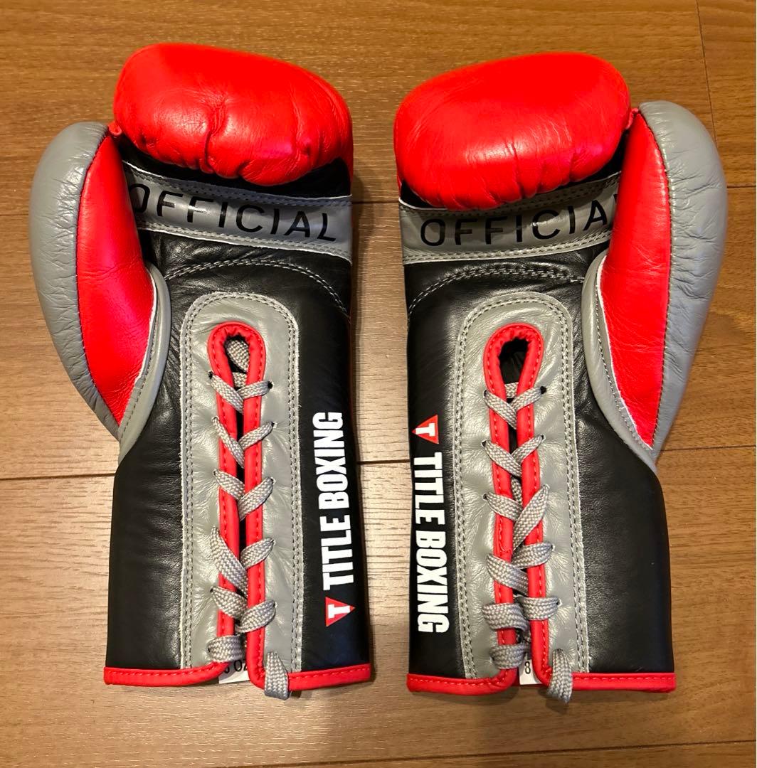 【新品未使用】TITLE(タイトル)プロ ファイトグローブ　赤