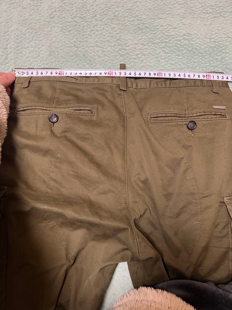 DSQUARED2 カーゴパンツ 48 オリーブ