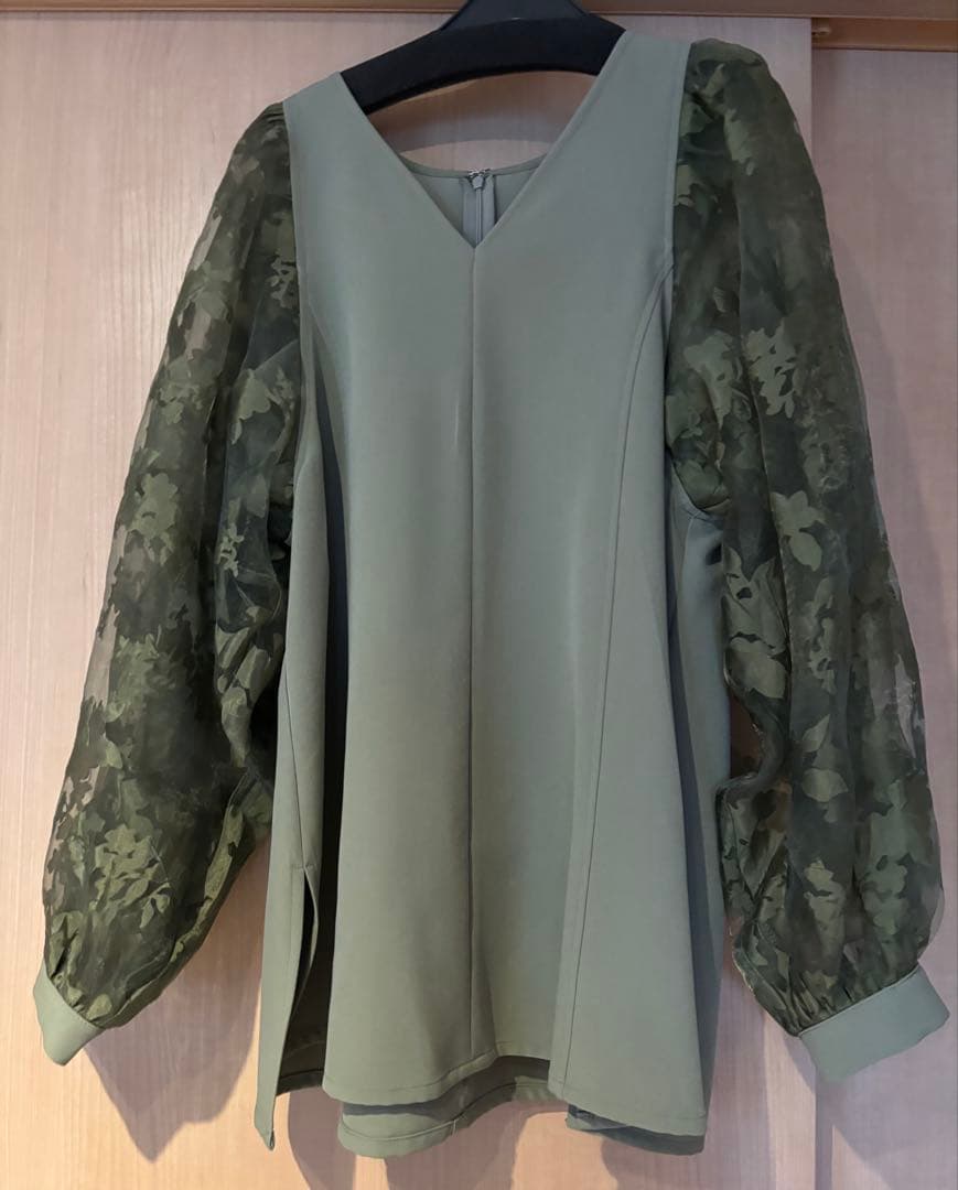 willfully オリーブライトグリーン　オケージョン　セットアップ