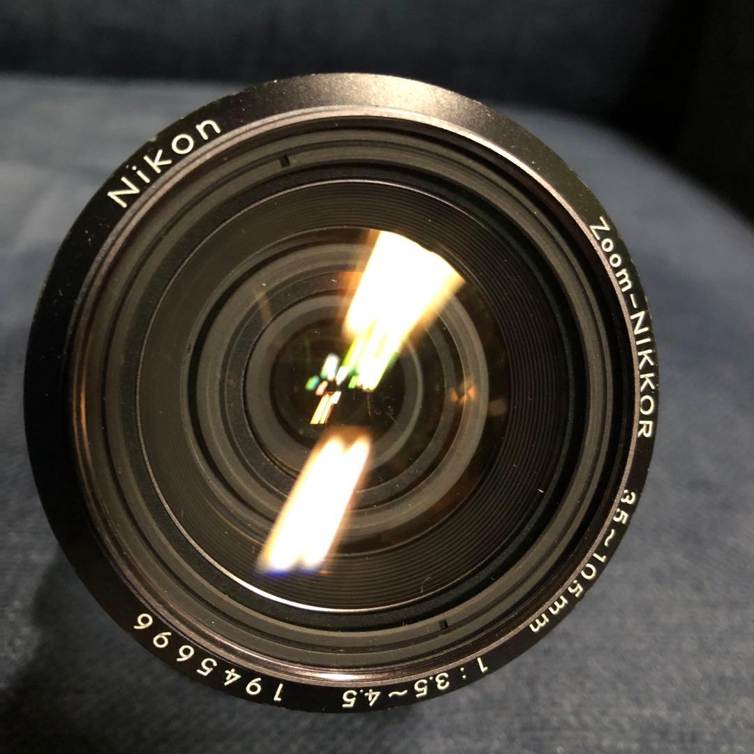 オールドカメラ　Nikon FG-20 完動美品　ニッコールレンズ&MD-14付