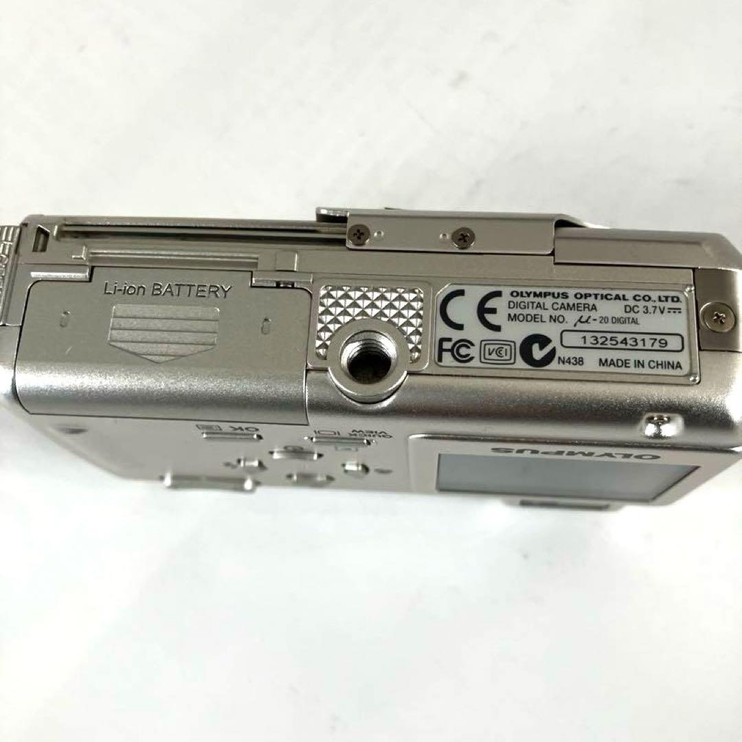 OLYMPUS μ-20 DIGITAL コンパクトデジタルカメラ【極美品】