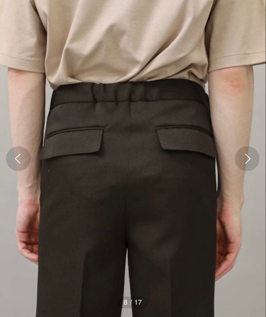 THE RERACS｜SLIM EASY SLACKS