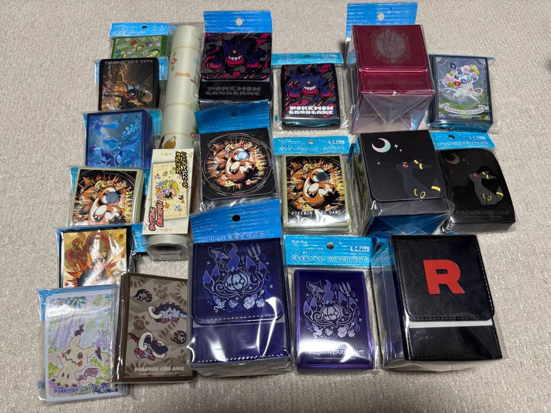 ポケモンカード デッキシールド デッキケース プレイマット まとめ売り