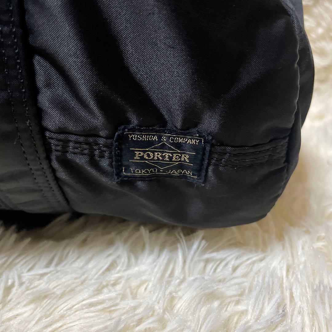 美品　PORTER ポーター　タンカー　ミニボストンバッグ　肩掛け　吉田カバン