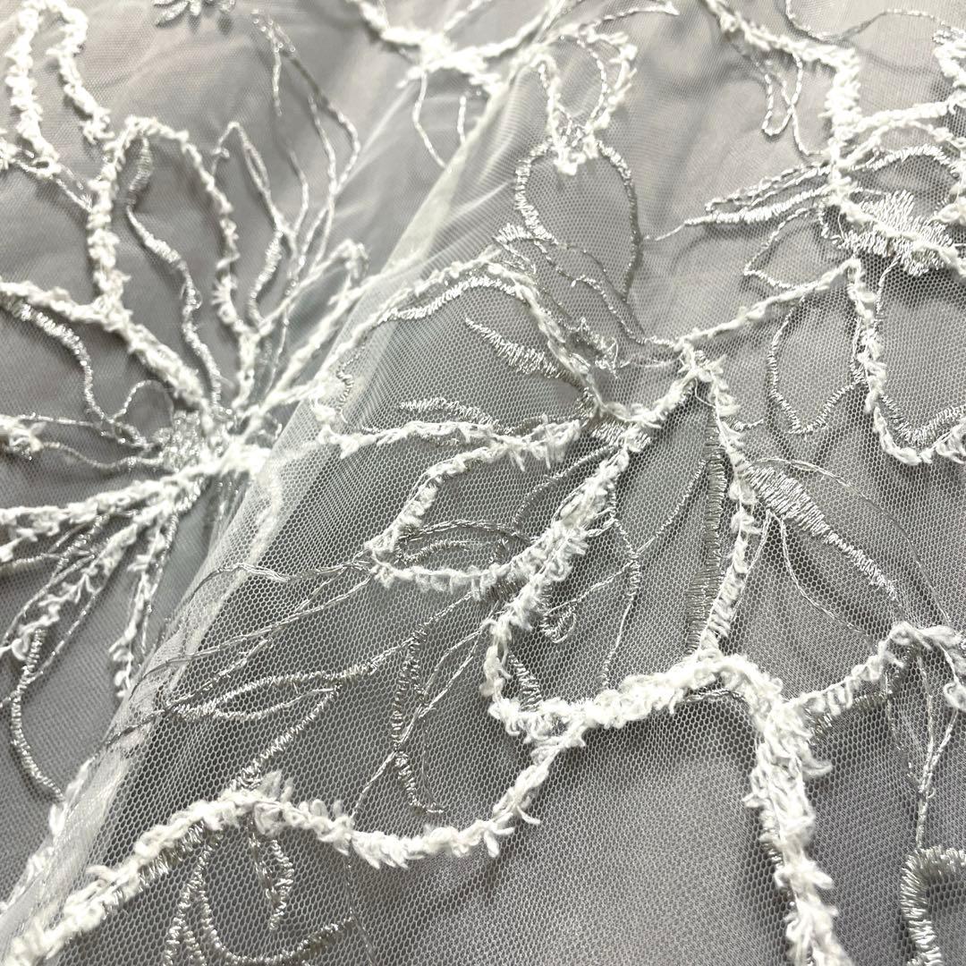 mLE’RURE Plume broderie balloon dress