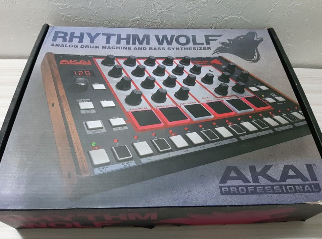 Akai アカイ　リズムマシン　Rhythm Wolf アダプター無し
