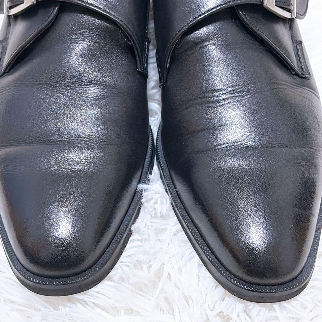 【極美品】REGAL リーガル モンク ゴアテックス ビジネスシューズ レザー