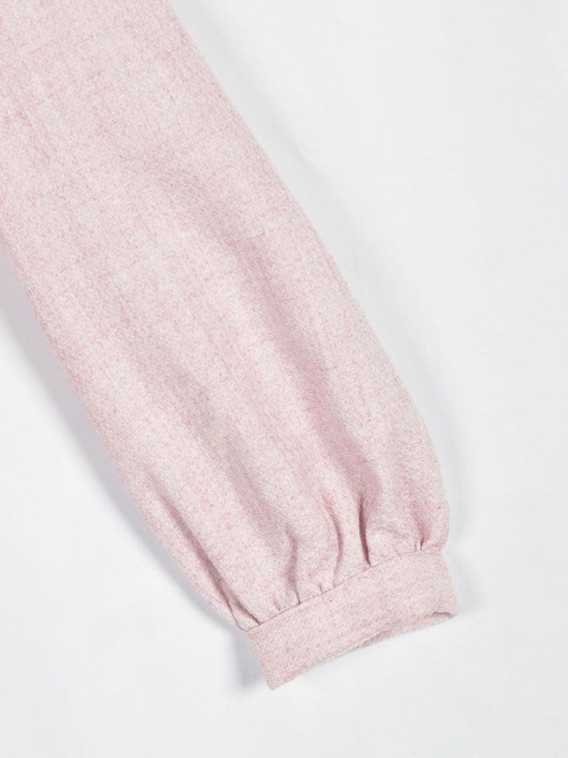 evelyn　襟タックミニワンピース