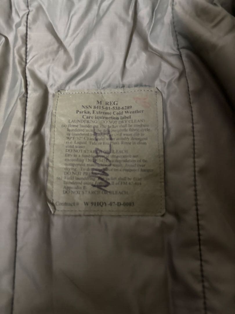 米軍実物 ECWCS ワイルドシングス製LEVEL7 レベル7 M/R