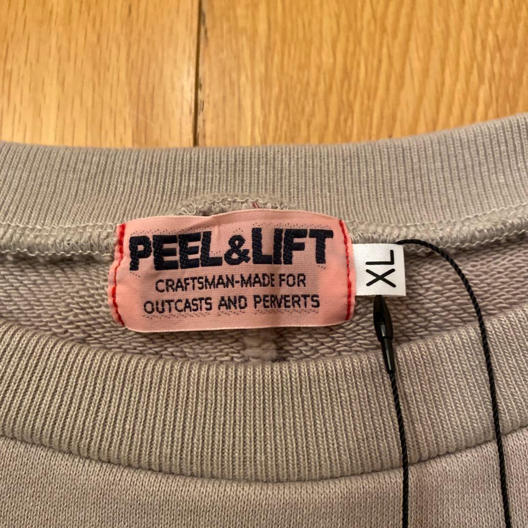 PEEL&LIFT XL ライトグレー スウェット　アンダーカバー　punk