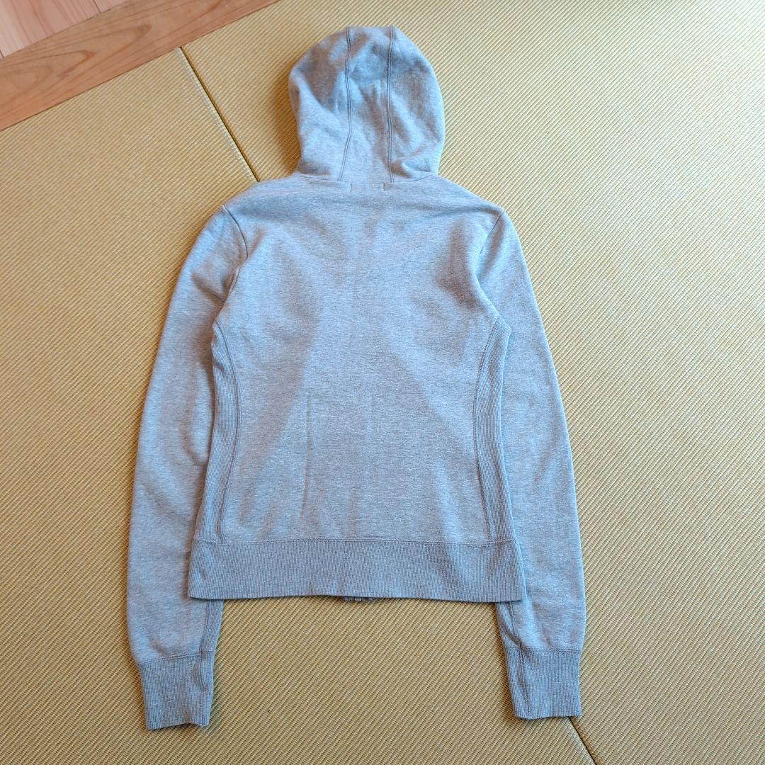 BURBERRY バーバリー　ジップアップパーカー　グレー　ハート　М　y2k