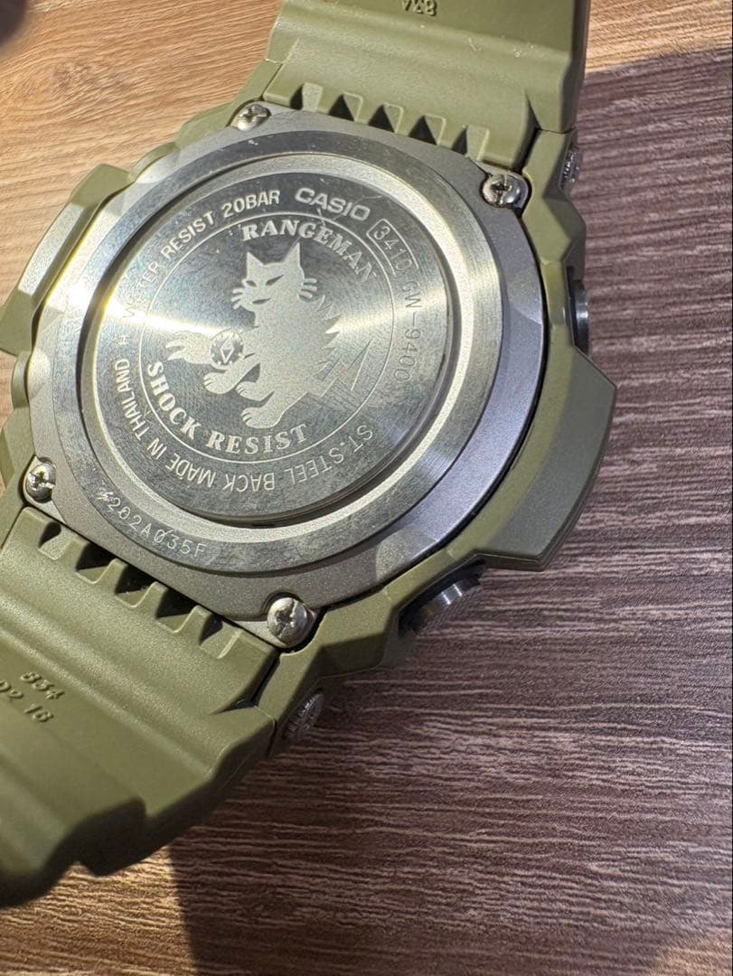 G-SHOCKレンジマン カーキ GW-9400J-3JF