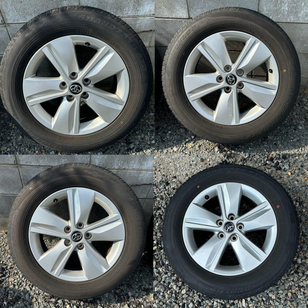 【Orange】ハリアー60 純正 17インチ PCD114.3