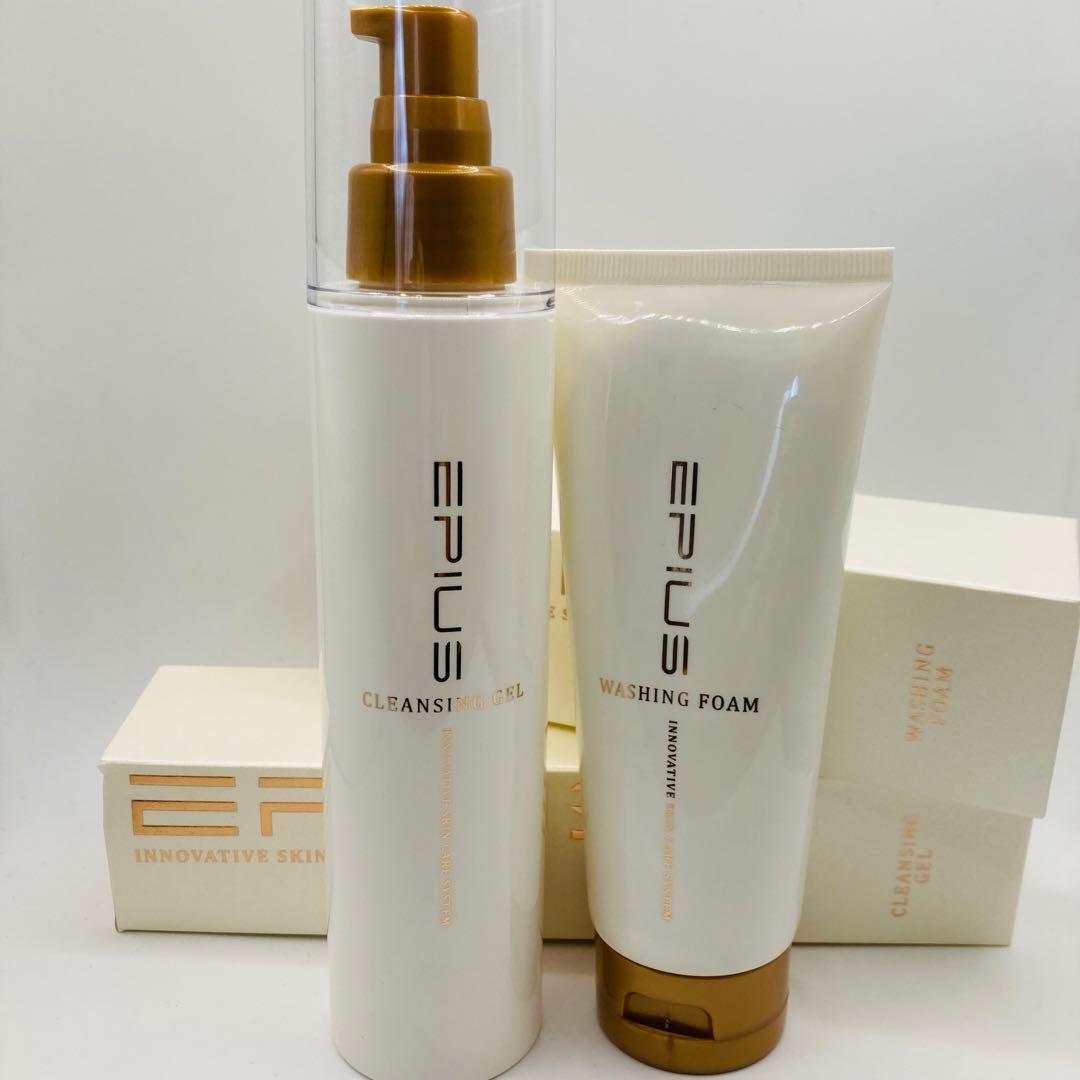 エステプロラボ　エピウス　クレンジングジェル　× ウォッシングフォーム