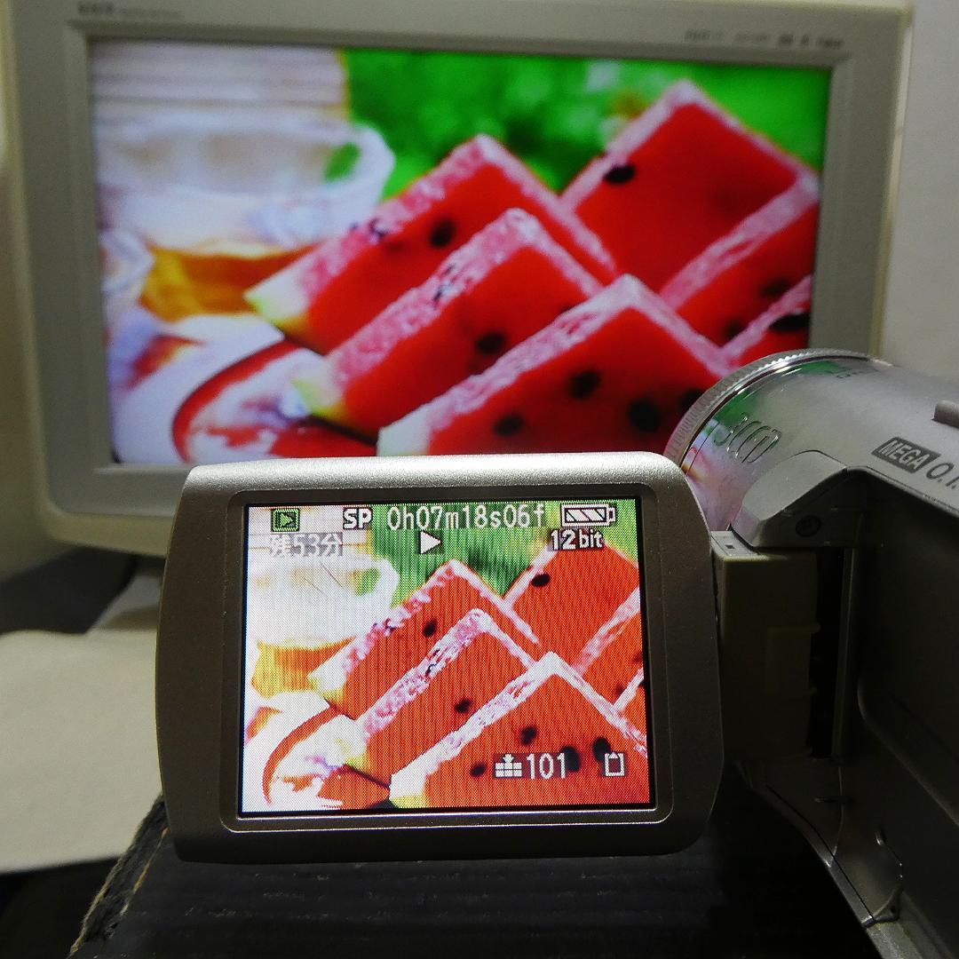 動作良好 パナソニック NV-GS250 MiniDVビデオDVDダビングに最適