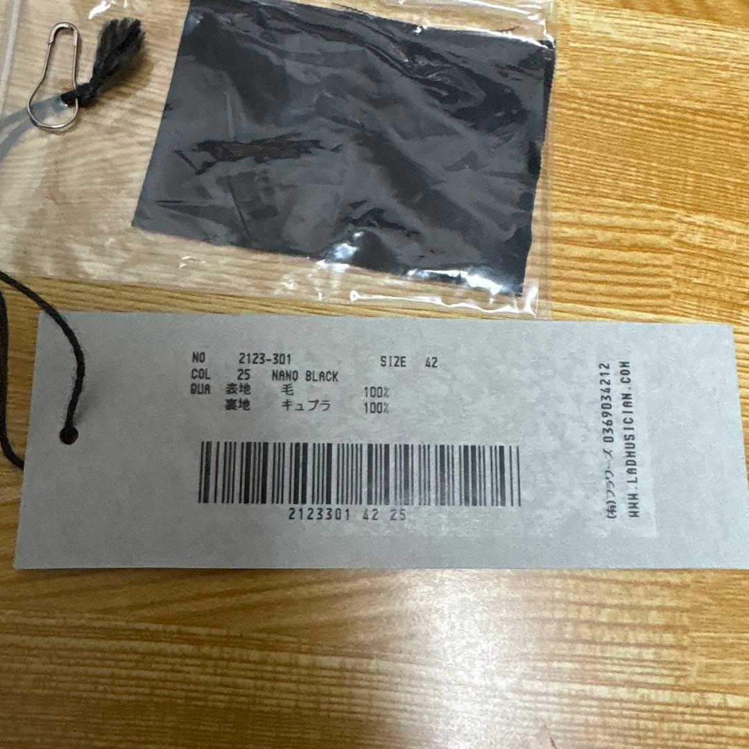 LAD MUSICIAN 1Bテーラードジャケット BLACK 2123-301