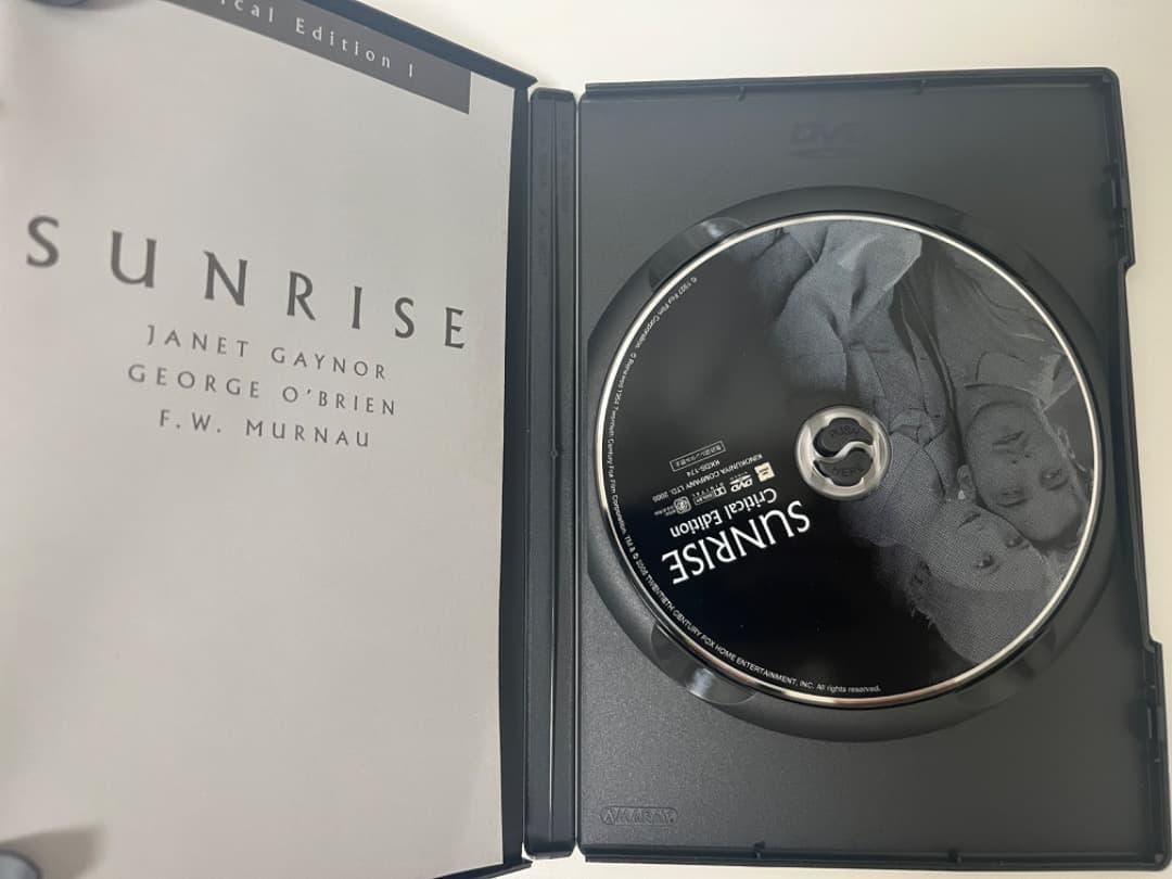 F.W.ムルナウ『サンライズ』クリティカル・エディション