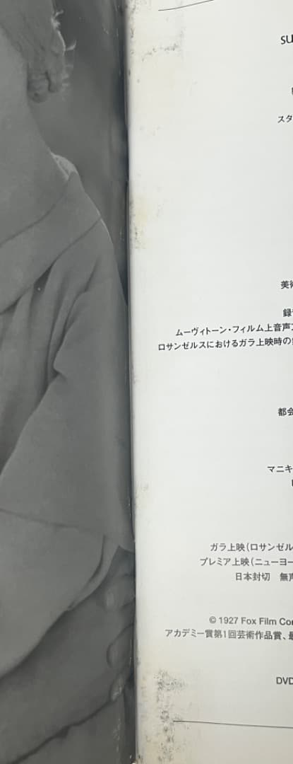 F.W.ムルナウ『サンライズ』クリティカル・エディション