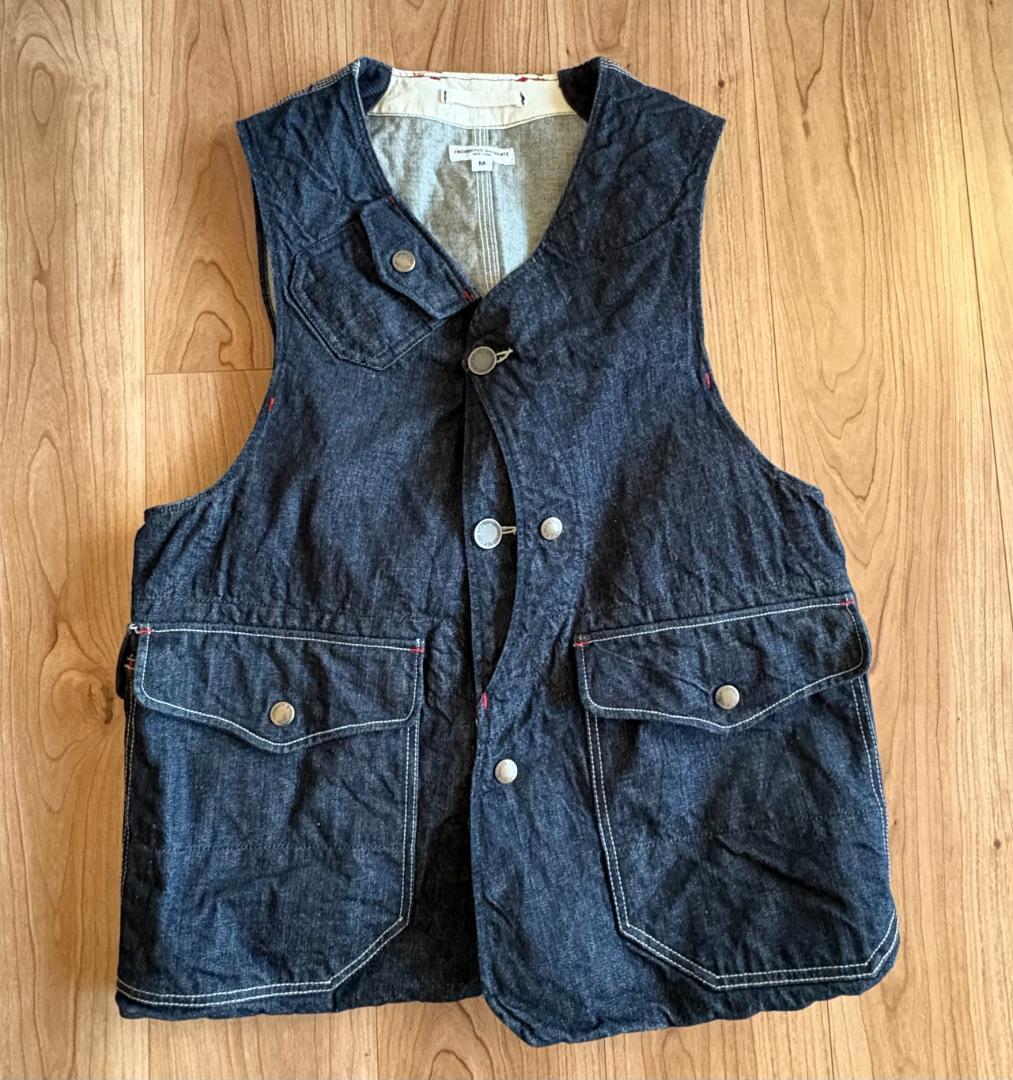 Engineered Garments UPLAND ベスト デニム M