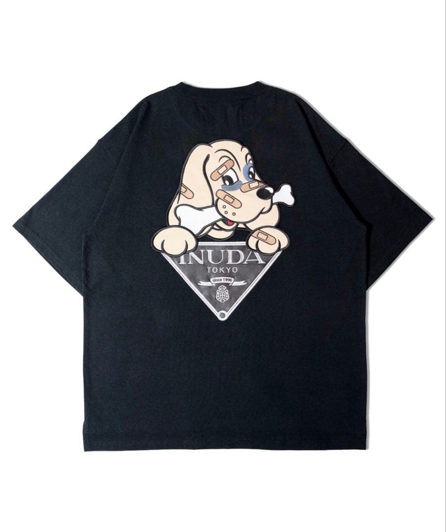 【新品未開封】GAxGALFY-INUDA 三角マーク Tee ブラック 中型犬