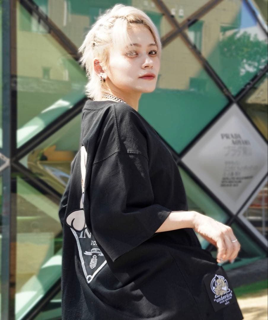 【新品未開封】GAxGALFY-INUDA 三角マーク Tee ブラック 中型犬