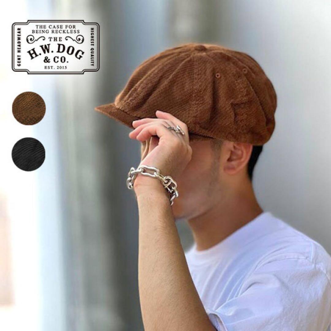 THE H.W. DOG & CO. ブラウン キャスケット サイズ40