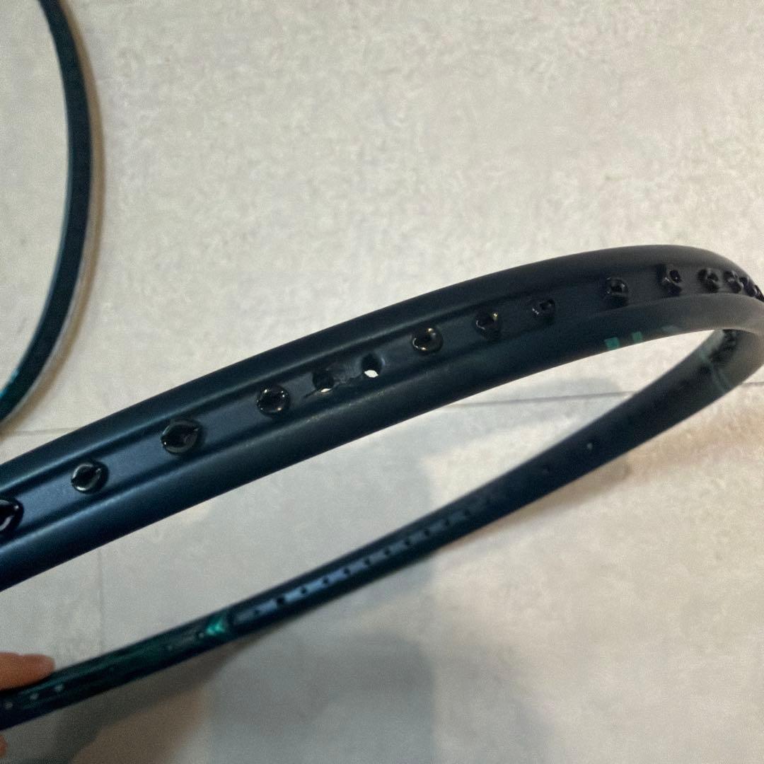 ジャンク品　ナノフレア800 プロ　2本セット　バドミントンラケット