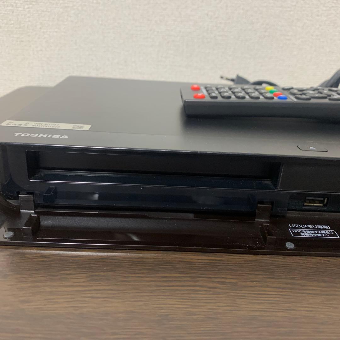 TOSHIBA DBR-W1007 1TB 3番組録画 動作確認済