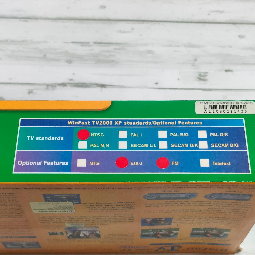 WinFast TV2000 XP Deluxe パソコン ＴＶキャプチャー