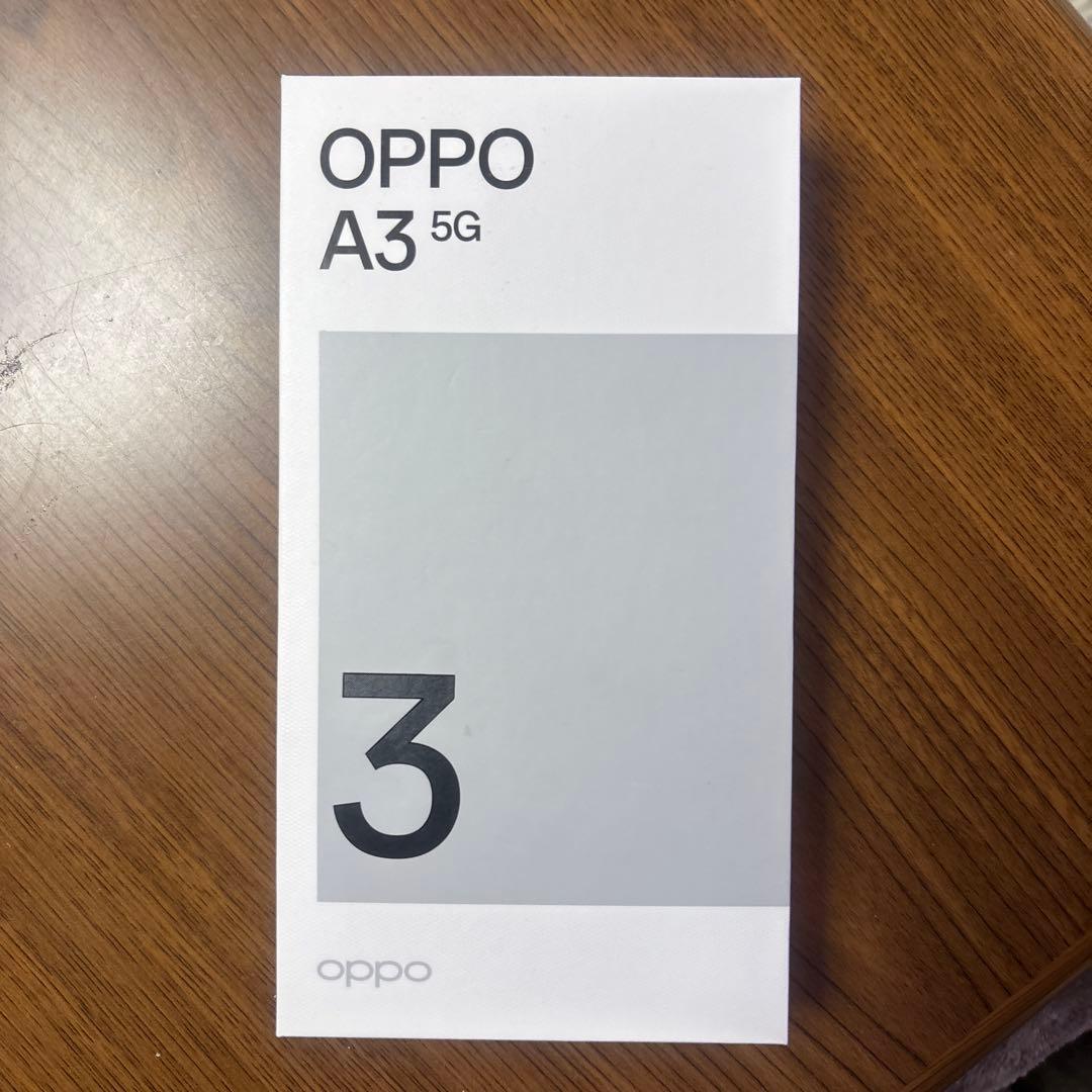 【新品未使用、未開封】OPPO A3 5G 美品