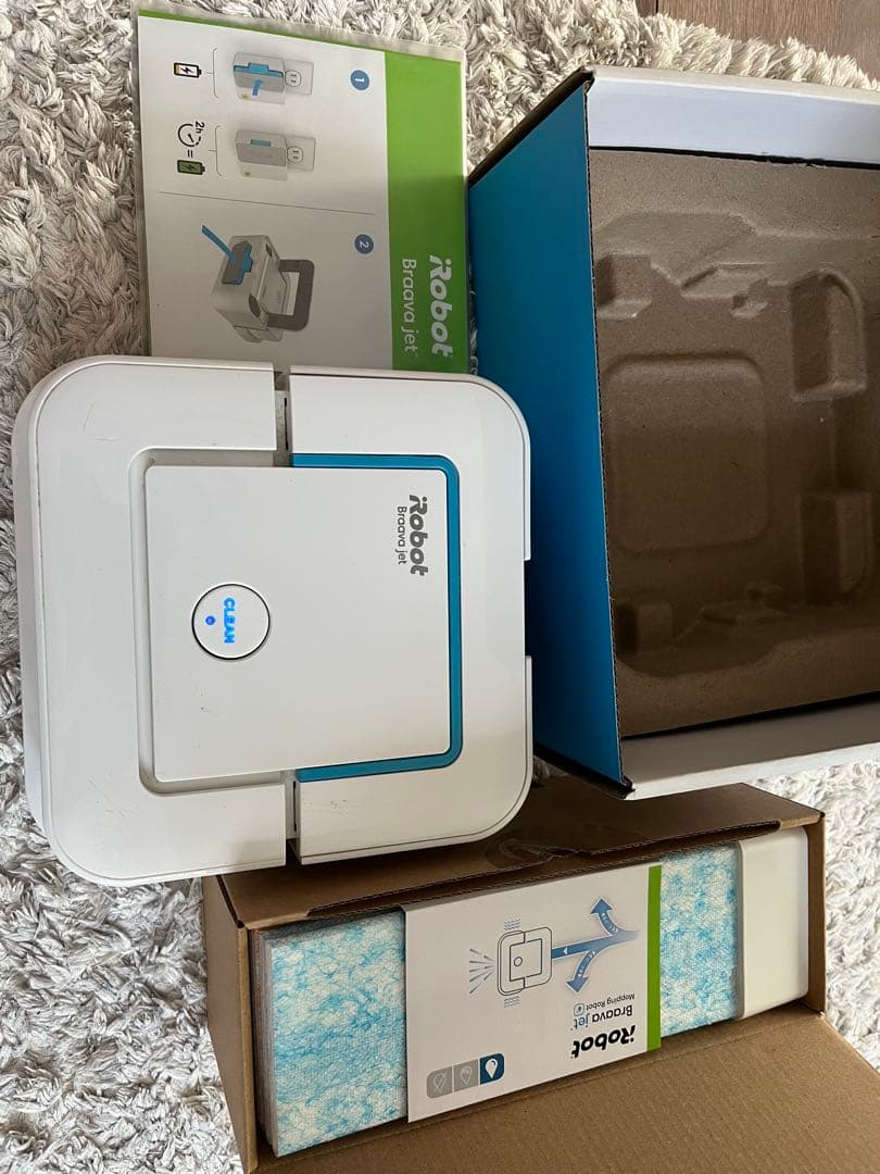 iRobot Braava jet 240 本体 クリーニングパッド付き