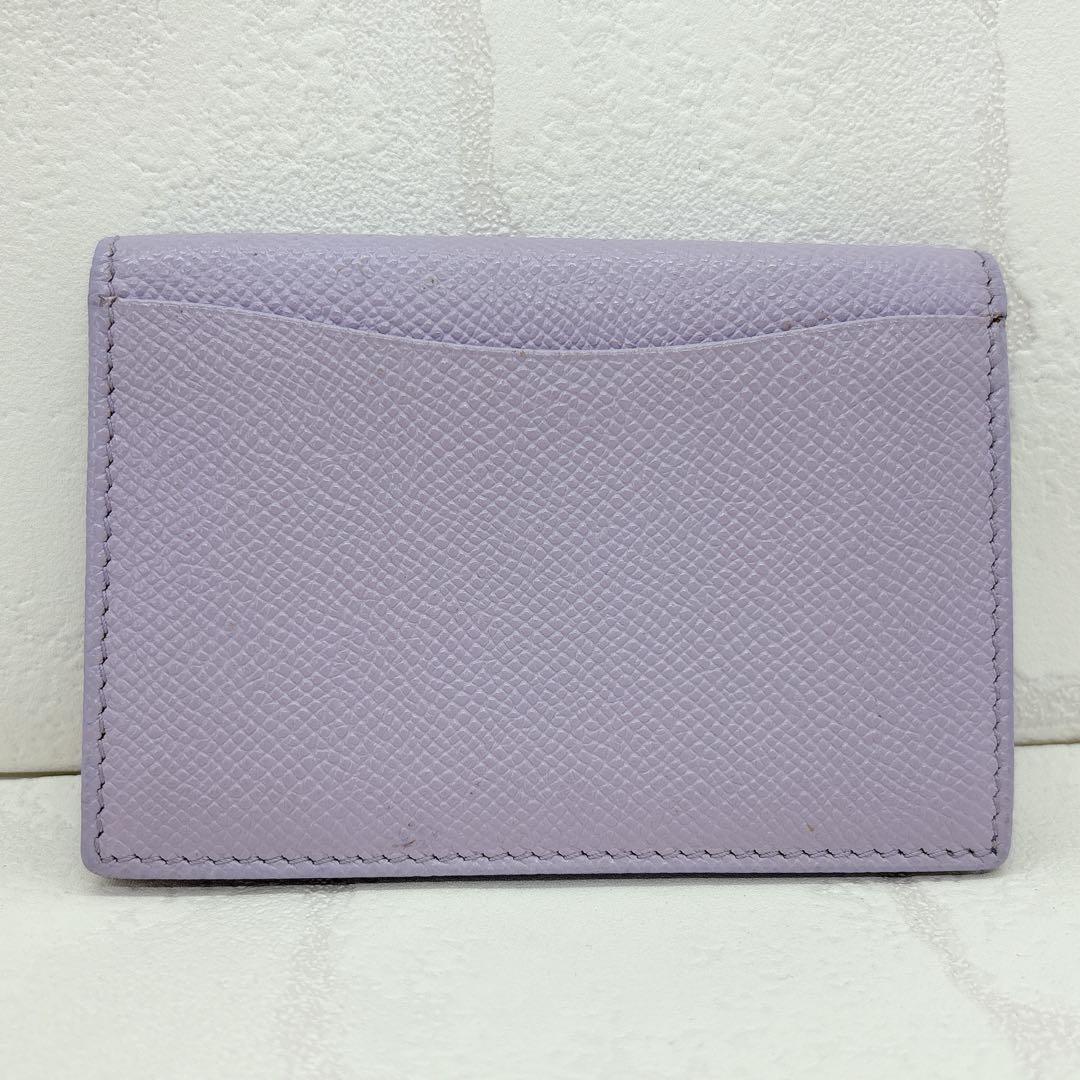 美品✨BVLGARI ブルガリ ブルガリマン 名刺入れ カードケース パープル