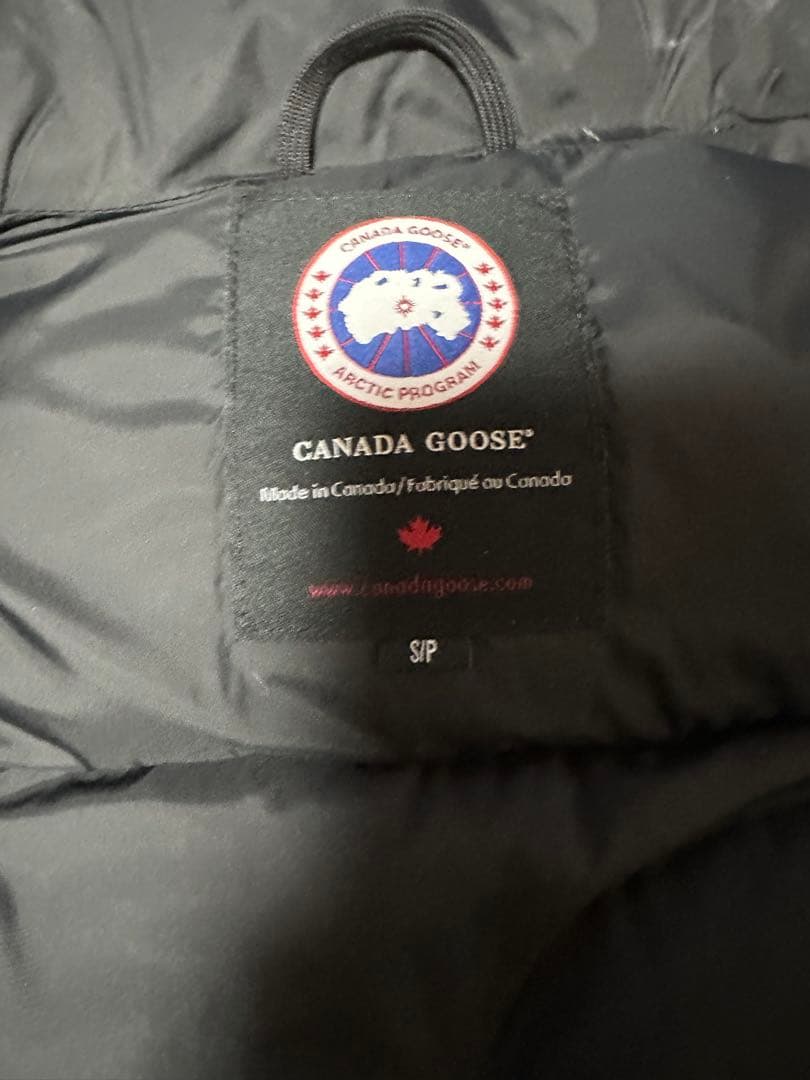 カナダグース　フリースタイルクルーベスト　ブラック　Sサイズ